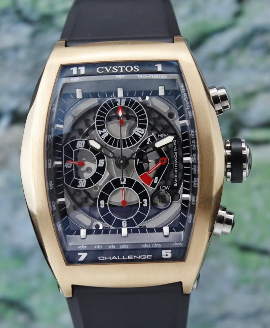 (image for) Cvstos 18K Rose Gold Challenger Chronograph Watch / 327 RS